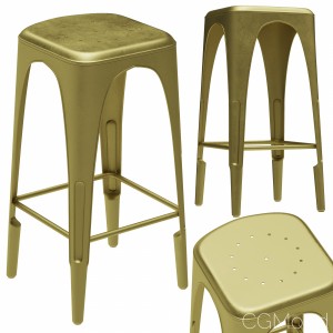 Restoration Hardware Remy Backless Stool