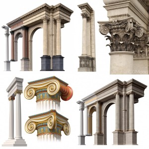 Architectural orders of Rome and Greece