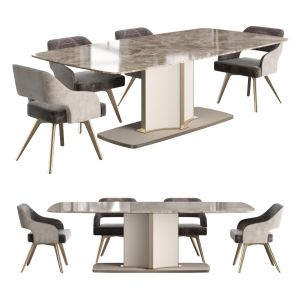 Cantori Voyage Table With Adria Chair