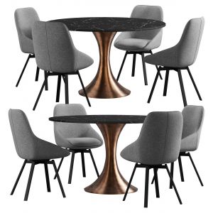 La Forma & Stockholm Dining Set