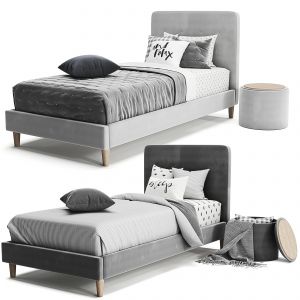 Harlow Single Upholstered Bed