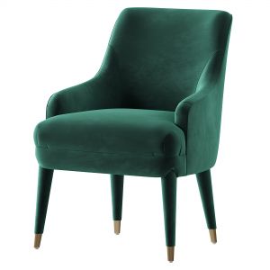 M69 Tufted Armchair In Velvet