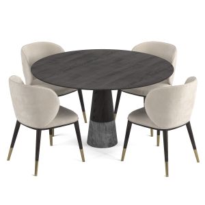 Enne Echo Table And Orissa Chair