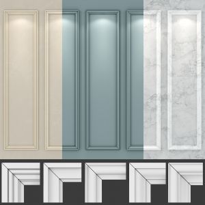 Wall Molding 19 Boiserie Classic Panels