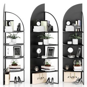 Corner Shelving Palazzo With Decor