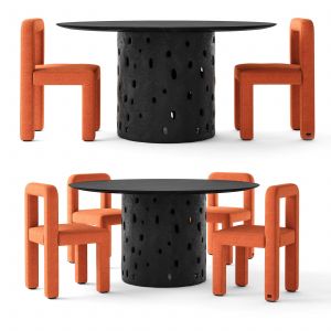 Faina Design Toptun Chair And Ztista Table