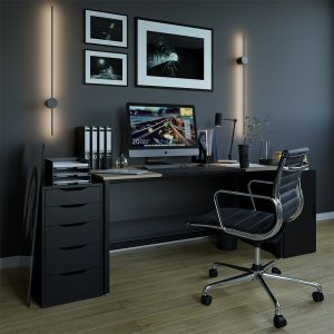 TS FURNITURE IRON DESK