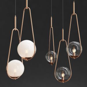 Pendant Lamp Loop Brass