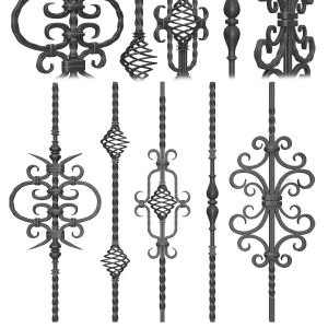 Wrought Iron Fence No.01