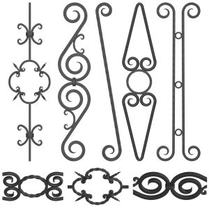 Wrought Iron Fence No.04