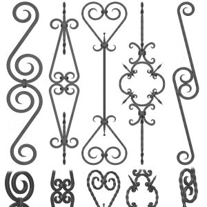 Wrought Iron Fence No.05