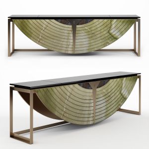 Visionnaire Equnox Marble Console Table