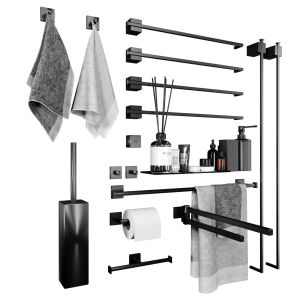 Bathrooom Accessories Black