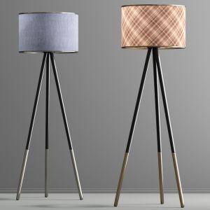 Adesso Louise Tripod Floor Lamp