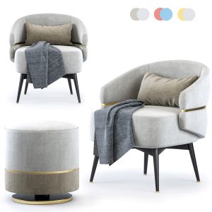 Frato Cario Armchair & Parma Stool