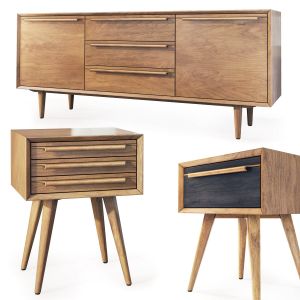 Tvstand , Nightstand Bruni By Etg-home