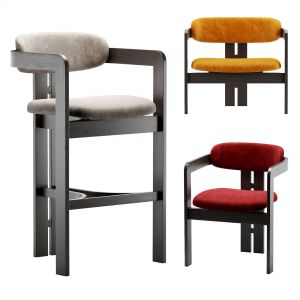 Chair, Armchair, Bar Stool By Gallotti And Radice