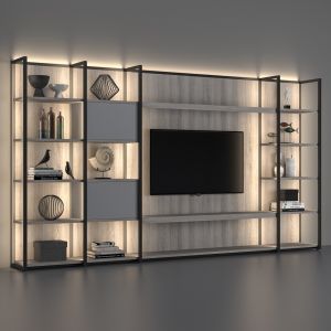 Natevo Continuum Tv Cabinet (flou)