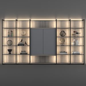 Natevo Continuum Bookcase (flou)