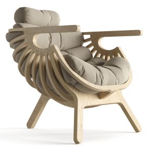 Shell Armchair By Branca Lisboa