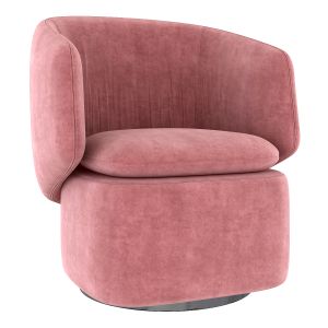 Crescent Swivel Chair