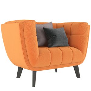 Modway Bestow Upholstered Fabric Armchair