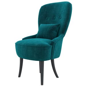 Remsta Armchair Tallmyra Dark Green