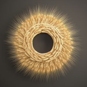 Wheat Ears Wall Wreath 217