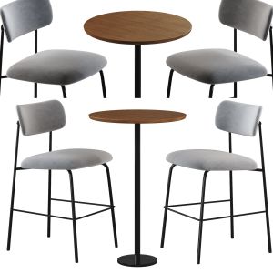 Artifort Aloa Barstool And Table