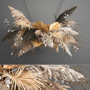 Hanging Decor Of Their Dried Pampas Grass 189