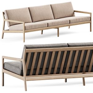 Teak Jack Outdoor Sofa 3 Seater By Ethnicraft