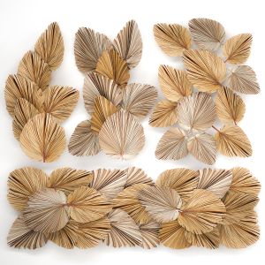 Wall Panel Made Of Dry Palm Leaves 227