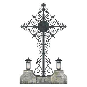 Cemetery Grave Forged Cross