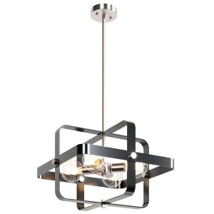 Nuvo Lighting Prana  Light Wide Chandelier