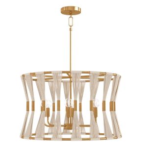 Capital Lighting Bianca   Natural Rope Chandelier