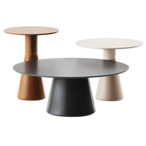 Andreu World Reverse Occasional Coffee Tables