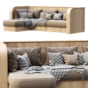 Emilia Three Seater Restaurant Sofa By Bp