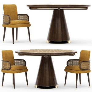 Mezzo Collection Blakey Table And Chair