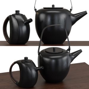 Teapot Set 2 with 3 materials