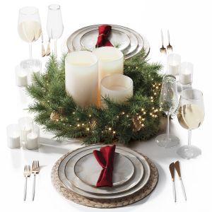 Christmas Table Setting