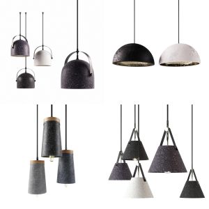 Concrete Pendant Light