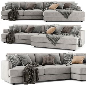 West Elm Haven Double Wide Sofa