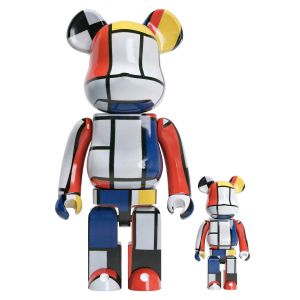 Bearbrick / Piet Mondrian