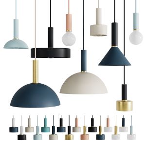 Ferm Living Socket Pendants (6 Models+16 Material)