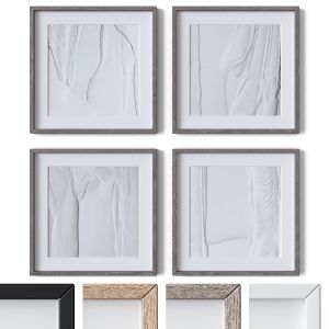 Set Of 4 Wall Paintings 2358