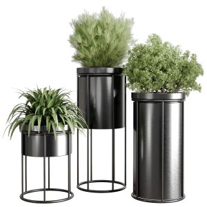 Collection Outdoor Indoor Plant Stand Metal Vase 1