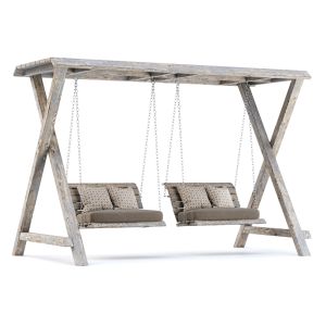 Eric Wooden Single Garden Swing By Bpoint