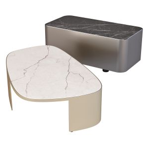 Poliform: Koishi - Coffee And Side Tables Set 02