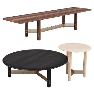 District Eight: Stilt - Coffee Tables Set 01