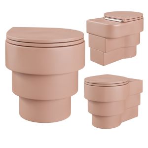 Callipyge Pink Toilet